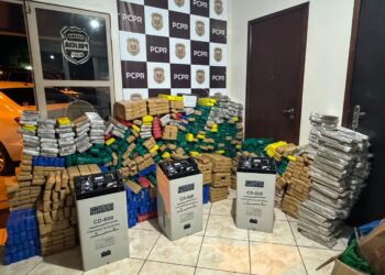 GDE apreende quase 1 tonelada de maconha em uma casa no bairro Três Lagoas