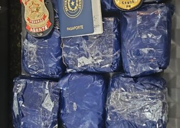 Paraguaio que tentava embarcar para a Europa com quase 3 kg de cocaína é preso no aeroporto em Foz