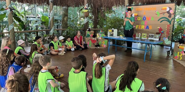 Tradicional Colônia de Férias do Parque das Aves está com inscrições abertas