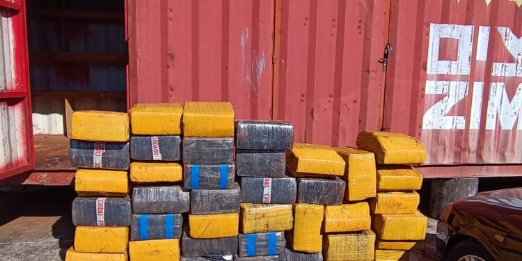 Polícia apreende mais de 3 toneladas de maconha em Medianeira