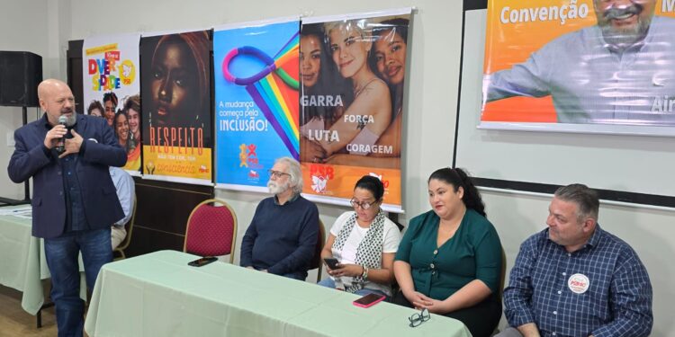 Airton José é oficializado candidato do PSB à Prefeitura de Foz do Iguaçu