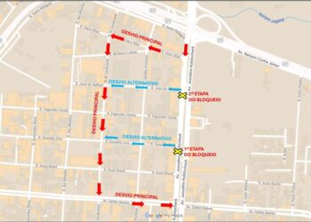 Atenção motoristas: trecho da Avenida JK será interditado para obras de drenagem
