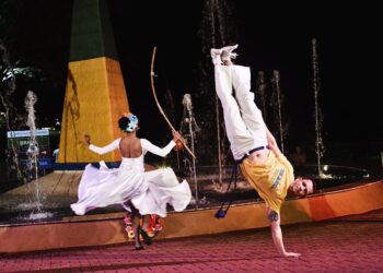 Capoeira será o destaque do Marco das 3 Fronteiras nesse fim de semana