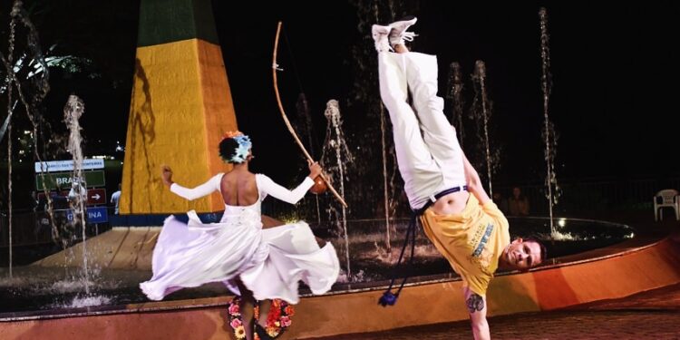 Capoeira será o destaque do Marco das 3 Fronteiras nesse fim de semana