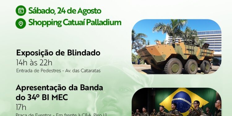 Catuaí Palladium Celebra Dia do Soldado