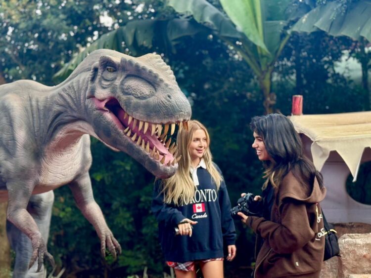 Cenas do Filme “Cinco Júlias”, com Jade Picon, são gravadas no Dreams Park Show