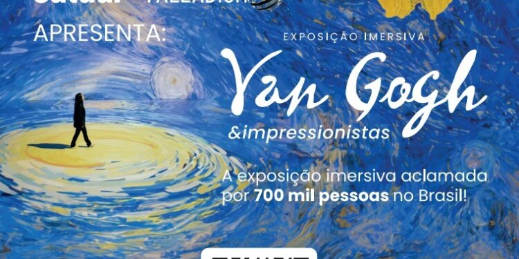 Van Gogh & Impressionistas: exposição imersiva aclamada por 700 mil pessoas no Brasil chega a Foz do Iguaçu em agosto