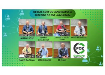 Eleições 2024: Rádio Cultura na contagem regressiva para o debate com os candidatos a prefeito de Foz