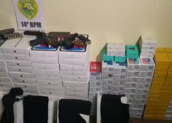 Após roubo em hotel na Vila Portes, assaltantes trocam tiros com a polícia e são presos