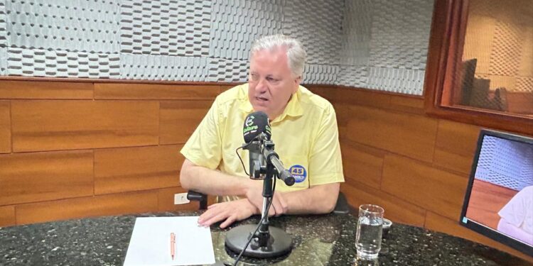 Samis da Silva (PSDB), participou da entrevista nessa quarta-feira, na Rádio Cultura