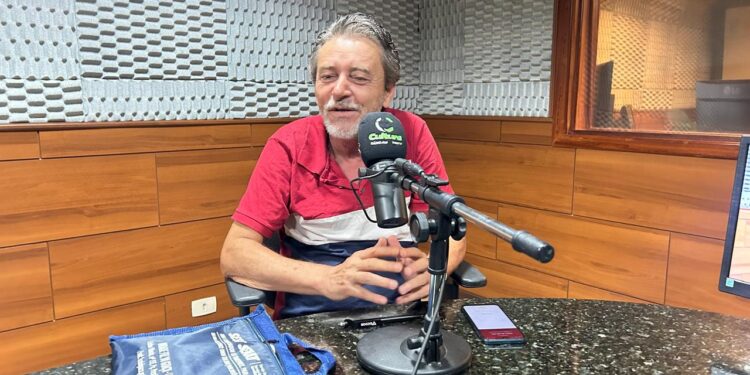 Jurandir de Moura (REDE), participou do Contraponto da Cultura, nessa sexta-feira, 20