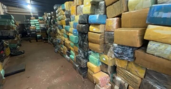 Polícia apreende 11 toneladas de maconha às margens do Lago de Itaipu