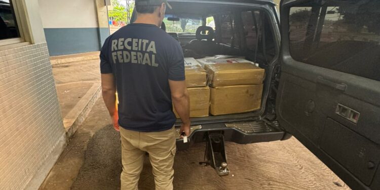 Receita Federal apreende camarão e carnes na fronteira com a Argentina