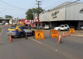 Avenida Tancredo Neves será totalmente interditada próximo ao Viaduto da BR-277