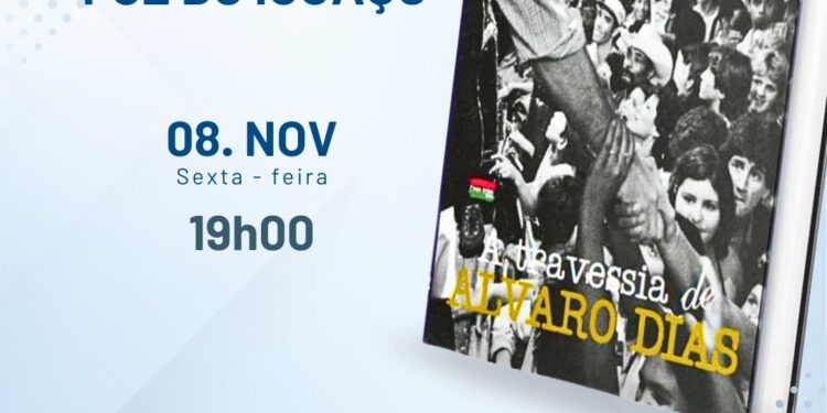 Alvaro Dias participa de lançamento de livro que registra a sua trajetória