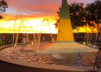 Hoje tem de pôr do sol, Oktoberfest e muita animação no Marco das 3 Fronteiras