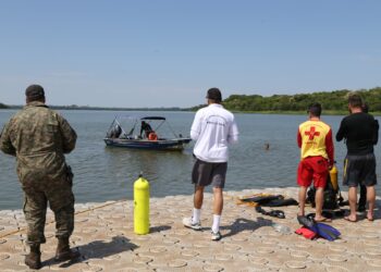 Banhista atropelado por Jet Ski na prainha de Itaipulândia é encontrado pelos bombeiros