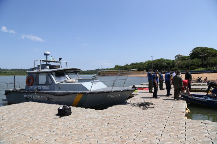 Banhista atropelado por Jet Ski na prainha de Itaipulândia é encontrado pelos bombeiros