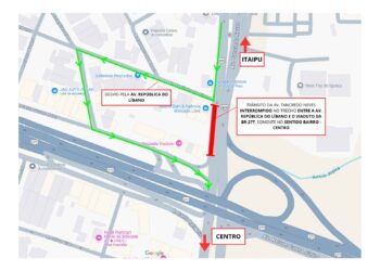Nesta terça-feira (15), Avenida Tancredo Neves será interditada para obras do sistema de drenagem