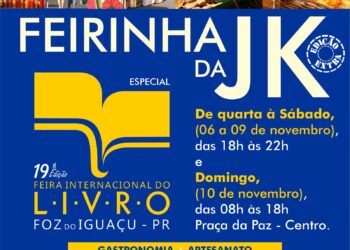 Feira do Livro terá Feirinha da JK e abertura da biblioteca no fim de semana