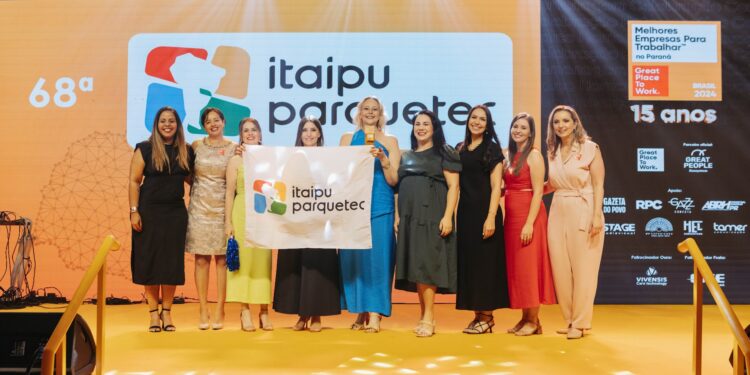 Itaipu Parquetec é premiado como uma das melhores empresas para se trabalhar no Paraná