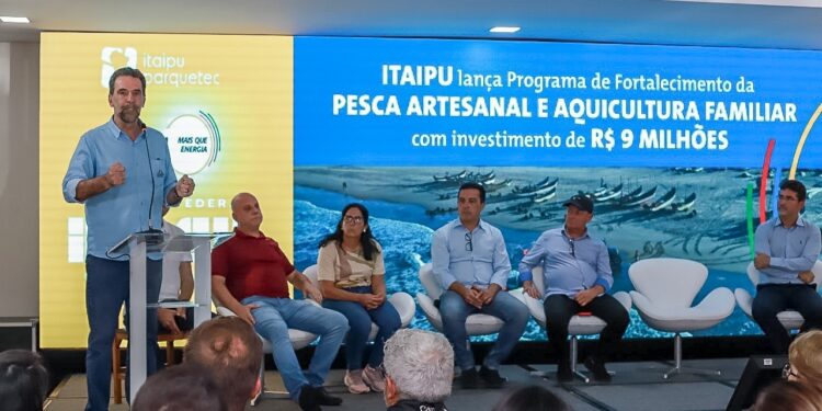 Itaipu e Itaipu Parquetec lançam convênio para fortalecer a pesca artesanal e a aquicultura familiar