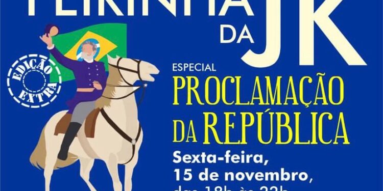 Feirinha da JK vai ter edição especial nessa sexta-feira, 15