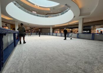 Pista de Patinação é atração no Catuaí Palladium neste feriado da Proclamação da República