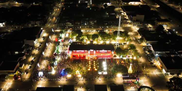 Encanto de Natal em Santa Terezinha de Itaipu será no próximo domingo (01)