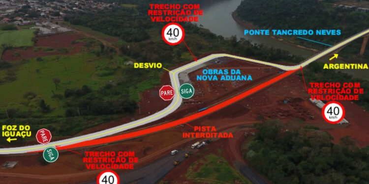 Acesso à Ponte Tancredo Neves terá pare-e-siga a partir dessa quinta-feira (07)