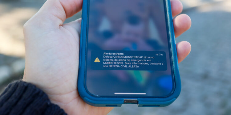 Novo sistema de alerta para desastres estará disponível para todo o Paraná em dezembro