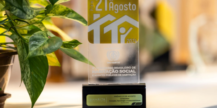 Projeto Moradias conquista premiação nacional na categoria Inovação, Tecnologia e Sustentabilidade