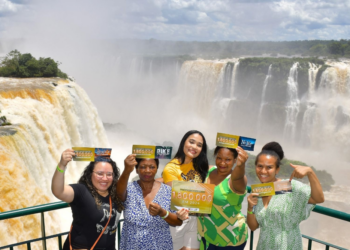 Cataratas do Iguaçu superam a marca de 1 milhão e 800 mil visitantes em 2024