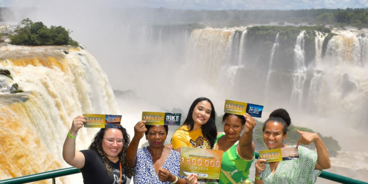 Cataratas do Iguaçu superam a marca de 1 milhão e 800 mil visitantes em 2024