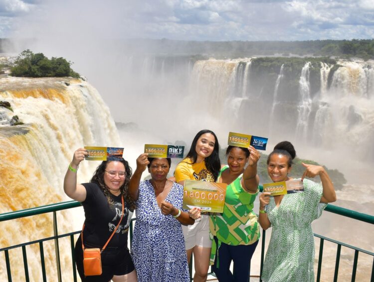 Cataratas do Iguaçu superam a marca de 1 milhão e 800 mil visitantes em 2024