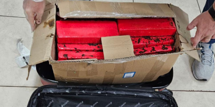 Mulher é presa no aeroporto pela Polícia Federal com mais de 80 kg de maconha