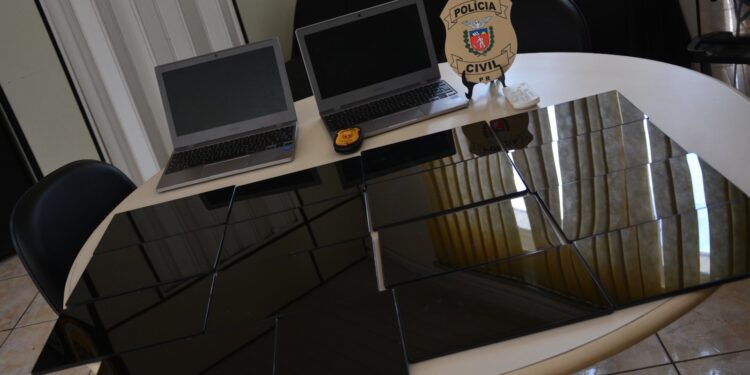 Computadores furtados em colégio no bairro Três Lagoas são recuperados pela polícia