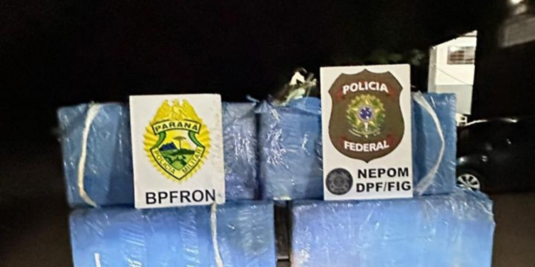 PF e BPFron apreendem carga de baterias de celulares avaliada em R$ 346 mil