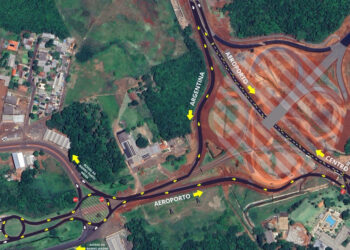 Atenção motoristas: a partir de segunda-feira (13) haverá alteração no trânsito, na Rodovia das Cataratas