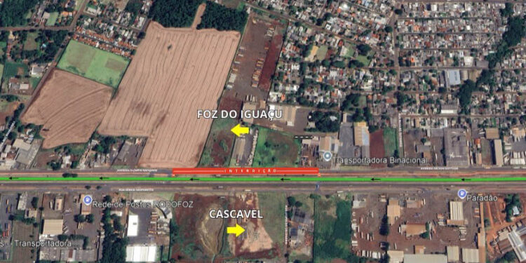 A partir de segunda (27), Avenida Olímpio Rafagnin será interditada para avanço da Perimetral Leste