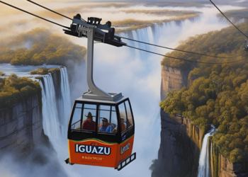 Tríplice fronteira poderá ter teleférico conectando os três países