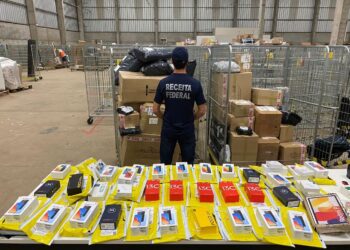Receita Federal apreendeu mais de R$ 16 milhões em mercadorias despachadas em 2024
