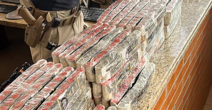Veículo transportando mil ampolas de anabolizantes é interceptado na BR-277