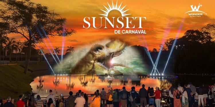 Sunset de Carnaval do Wonder Park chegou para mudar o feriado de folia