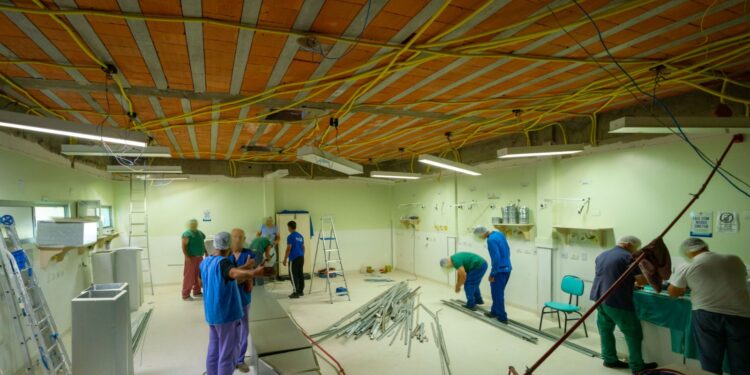 Sistema de climatização do centro cirúrgico do Hospital Municipal vai receber melhorias
