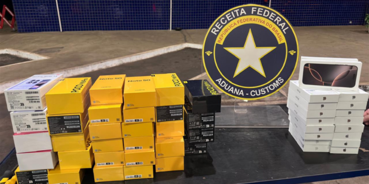 Homem é preso e Receita Federal apreende R$ 200 mil em mercadorias na Ponte
