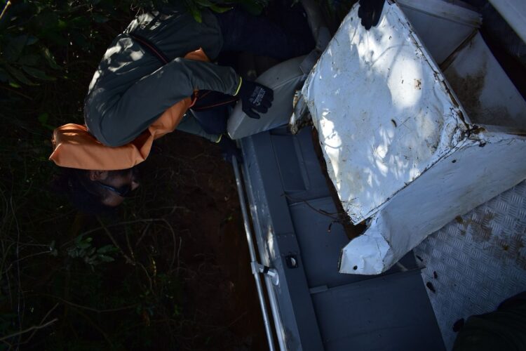 Mais de 140 quilos de resíduos são retirados do Rio Iguaçu na região das Cataratas