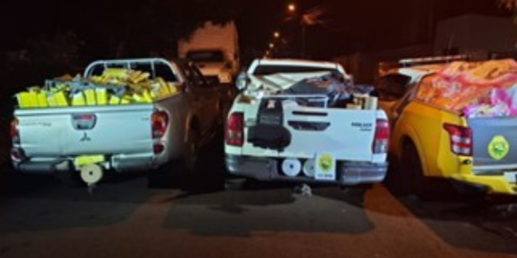 PM localiza laboratório de drogas e apreende mais de 500 kg de maconha