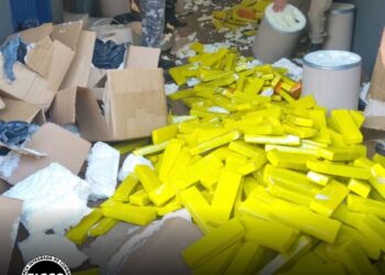 Barraco próximo ao Rio Paraná escondia quase meia tonelada de maconha