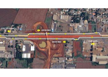 BR-277 será bloqueada em Foz nesta terça-feira (25), para avanço em obra de novo viaduto